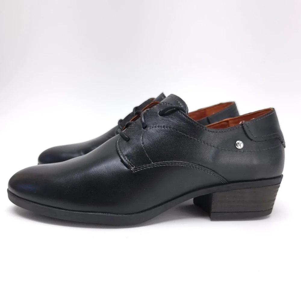 Pikolinos Daroca‎ Bootie W1U-5992 Women's Size 41 Ankle Bootie Black Leather